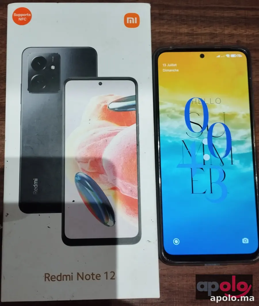 هاتف Redmi note 12 نسخة أوربية